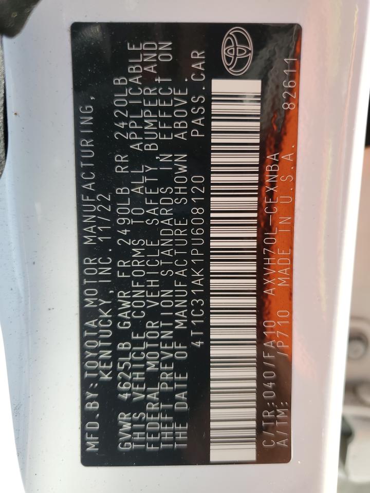 4T1C31AK1PU608120 2023 TOYOTA CAMRY - Image 15