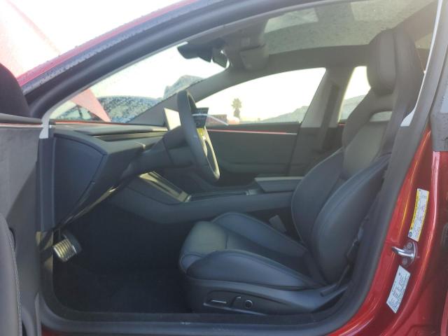  TESLA MODEL 3 2024 Czerwony