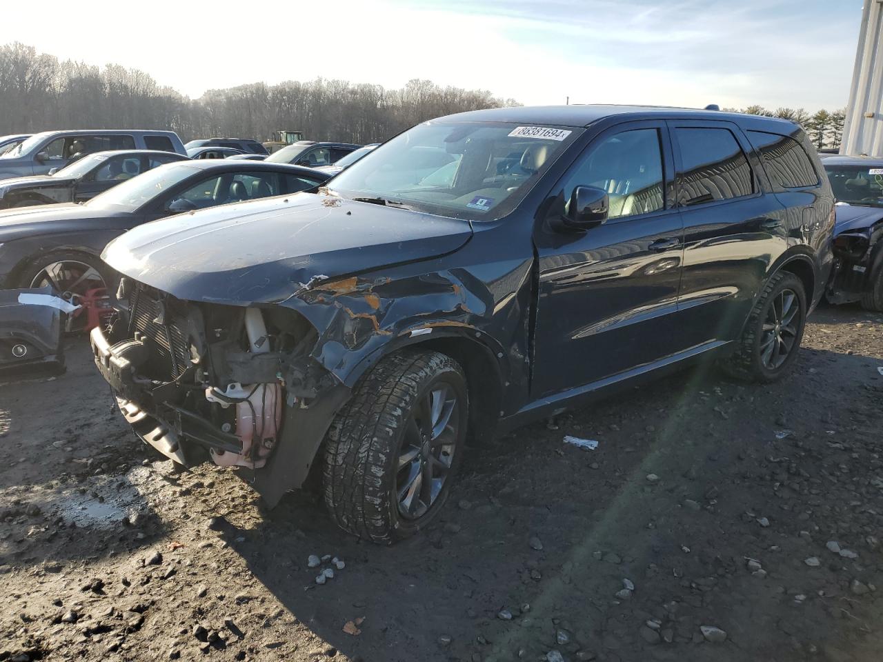 2018 Dodge Durango Gt იყიდება Windsor-ში, NJ - Front End