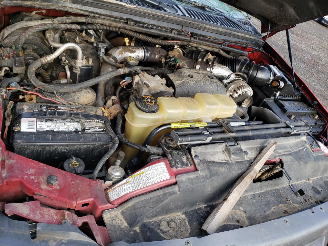 2001 Ford F550 Super Duty VIN: 1FDAW57F91EA04073 Lot: 84054954