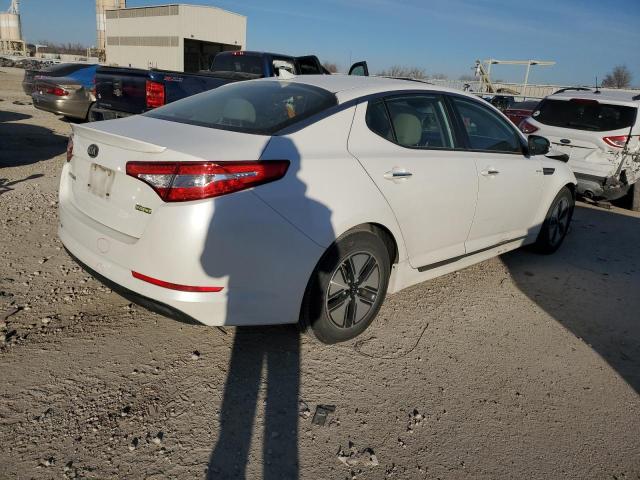 Sedans KIA OPTIMA 2013 Biały