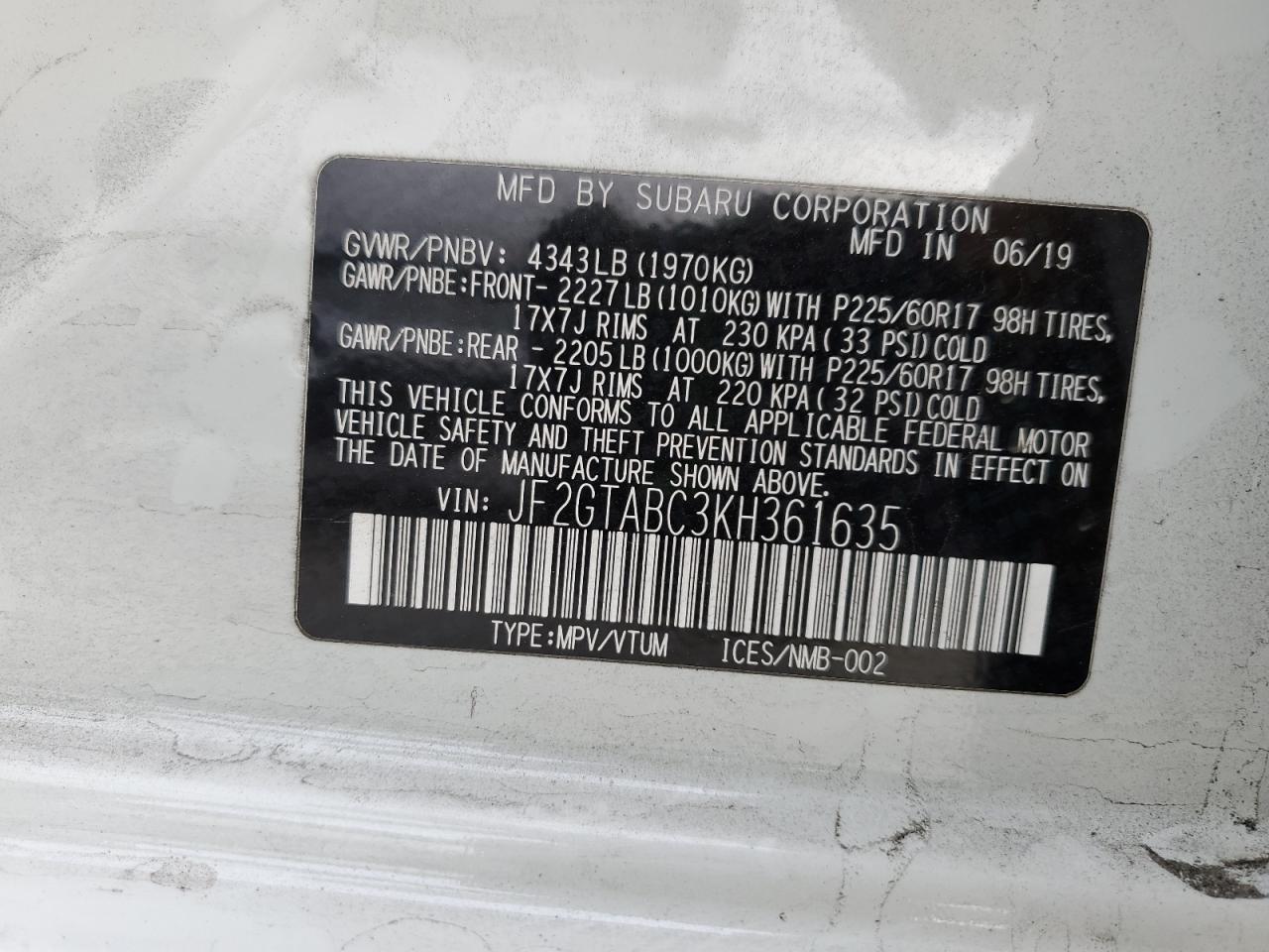 2019 Subaru XV - Image 13