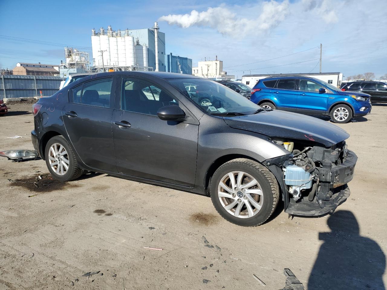 VIN JM1BL1V76D1776287 2013 MAZDA 3 no.4