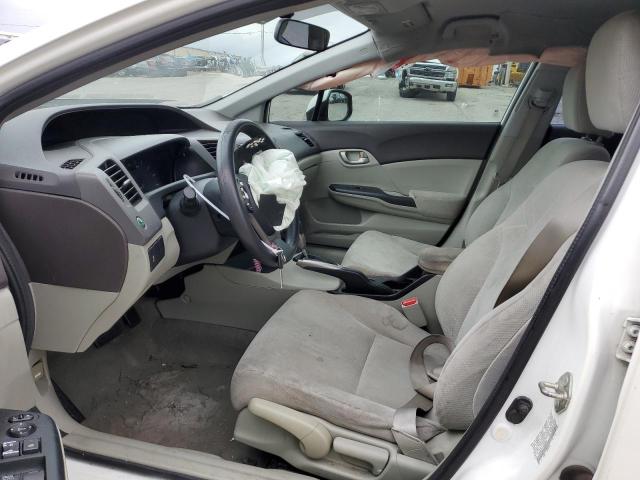  HONDA CIVIC 2012 Белы