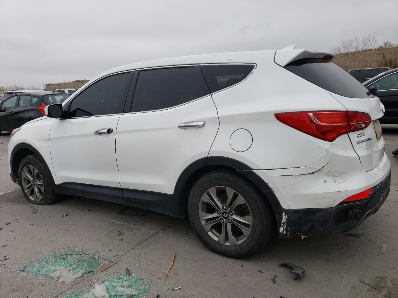 VIN 5XYZTDLB8GG374542 2016 HYUNDAI SANTA FE no.2