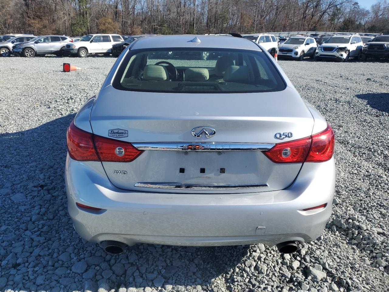 VIN JN1EV7AR6GM346797 2016 INFINITI Q50 no.6