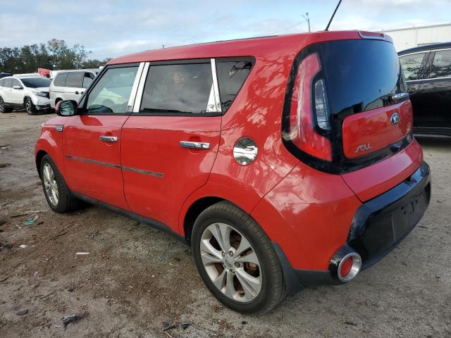  KIA SOUL 2016 Czerwony