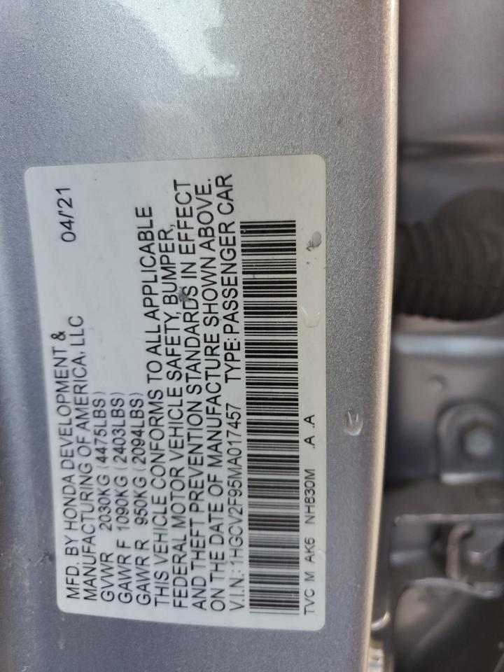 2021 Honda Accord - Image 13