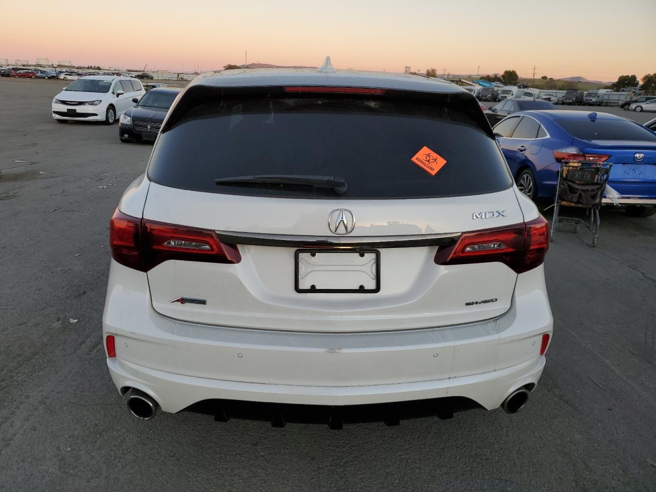 VIN 5J8YD4H02KL013791 2019 ACURA MDX no.6