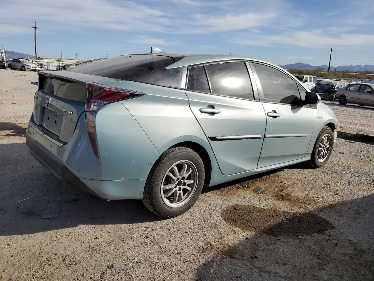 VIN JTDKBRFU6H3580561 2017 TOYOTA PRIUS no.3