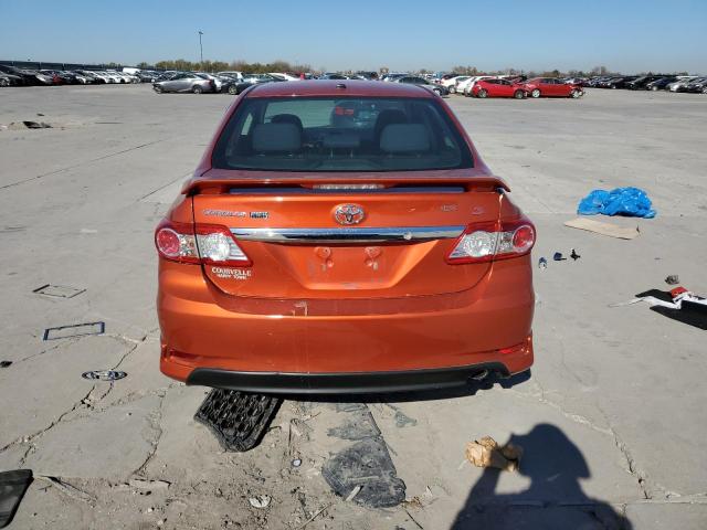  TOYOTA COROLLA 2013 Orange