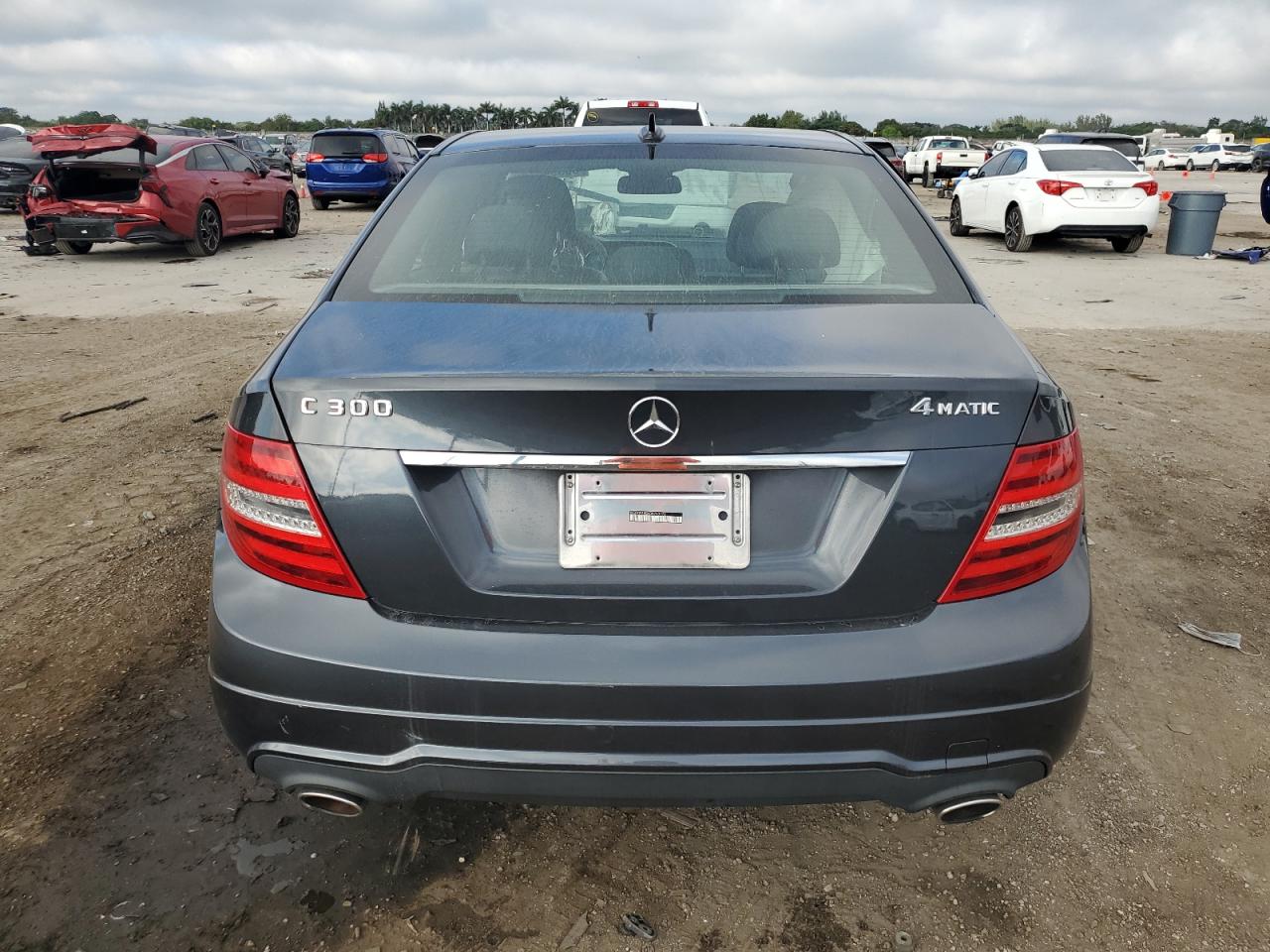 VIN WDDGF8AB4DR293176 2013 MERCEDES-BENZ C-CLASS no.6