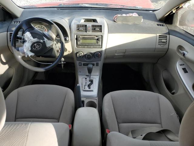  TOYOTA COROLLA 2012 Czerwony