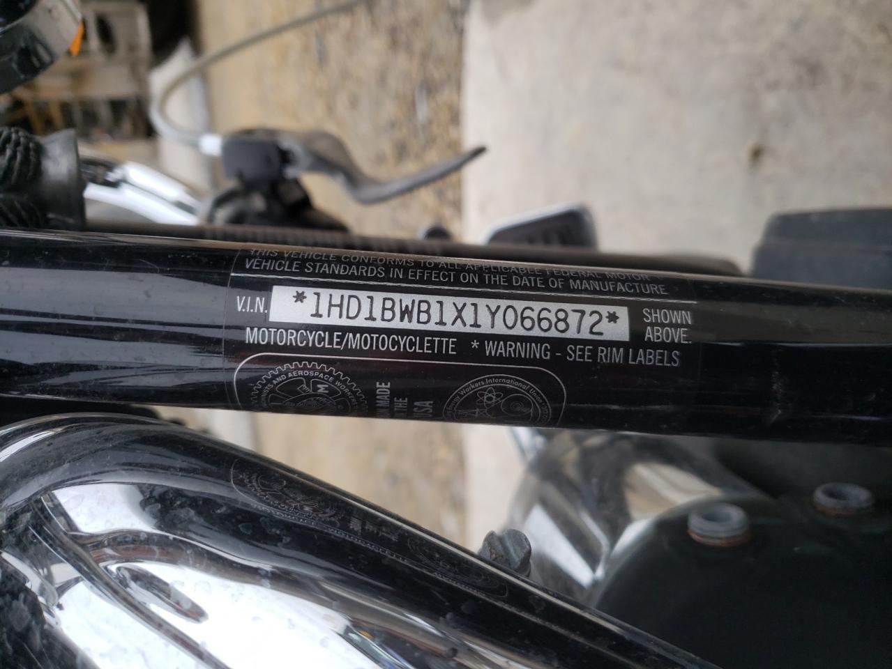 2001 Harley-Davidson Flstci VIN: 1HD1BWB1X1Y066872 Lot: 83467324