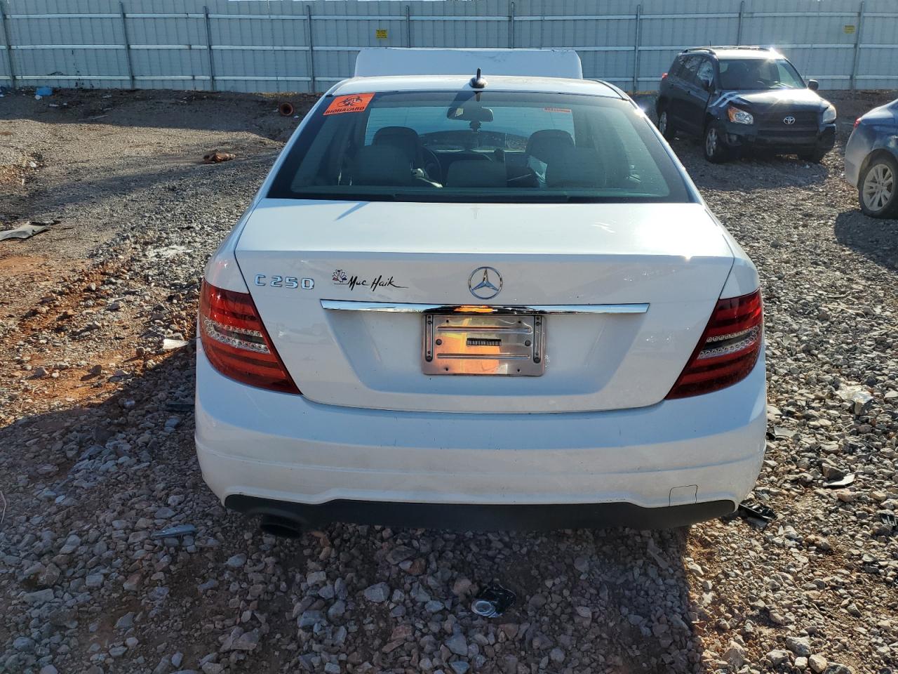 VIN WDDGF4HB6EA965737 2014 MERCEDES-BENZ C-CLASS no.6