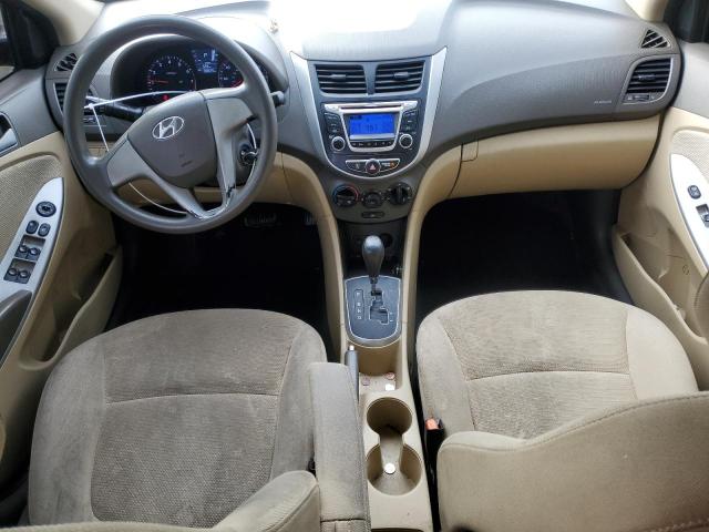  HYUNDAI ACCENT 2014 Czerwony