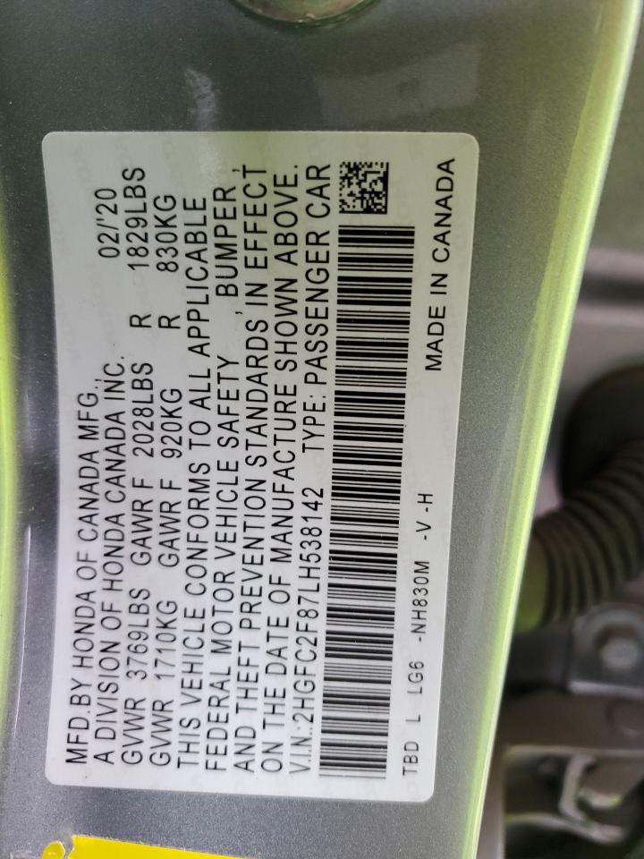 2020 Honda Civic - Image 13