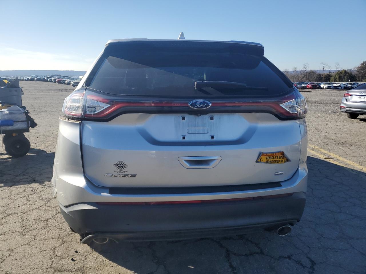 2015 Ford Edge Se VIN: 2FMTK4G82FBC35853 Lot: 85105384