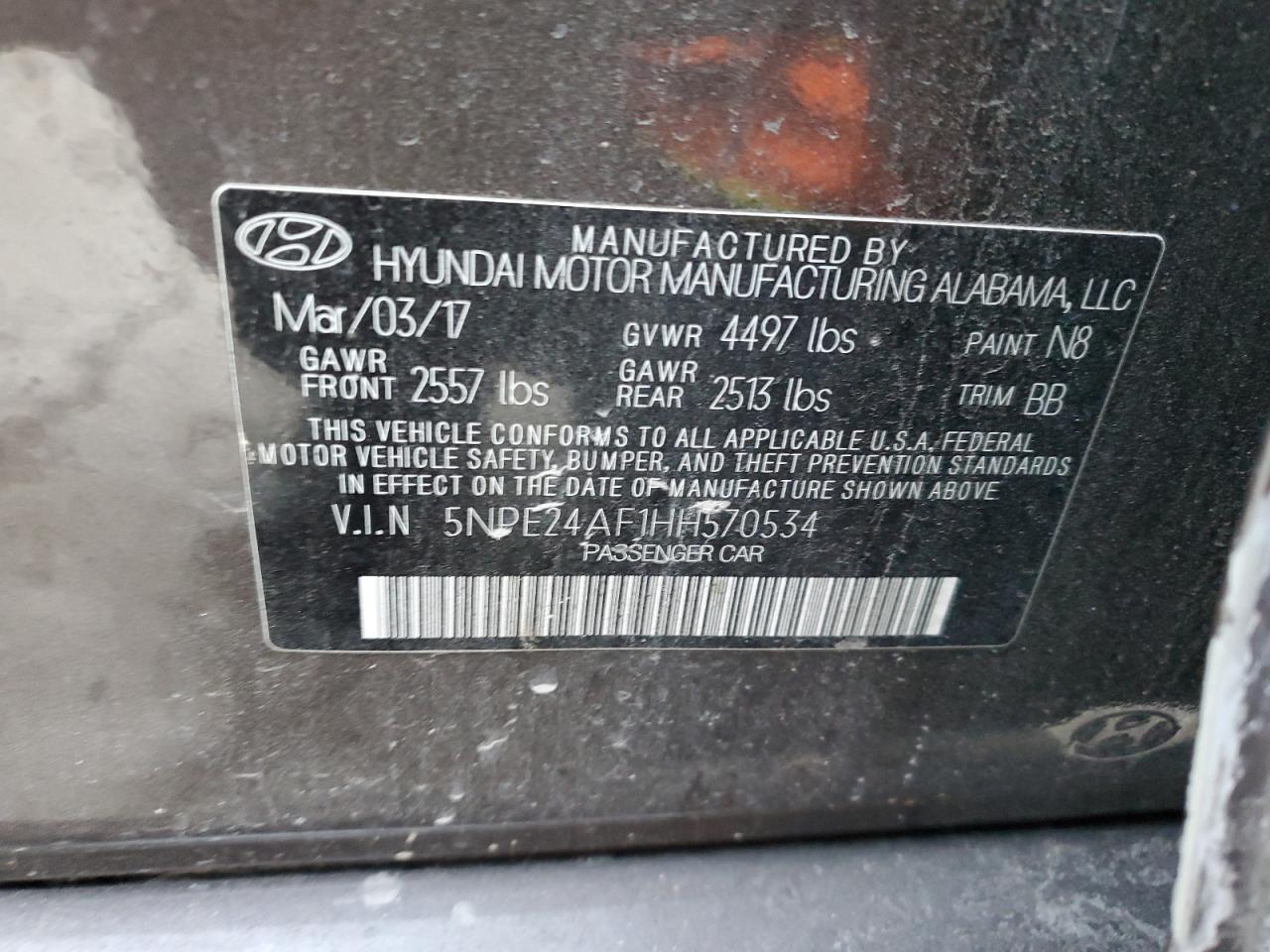 2017 Hyundai Sonata - Image 12