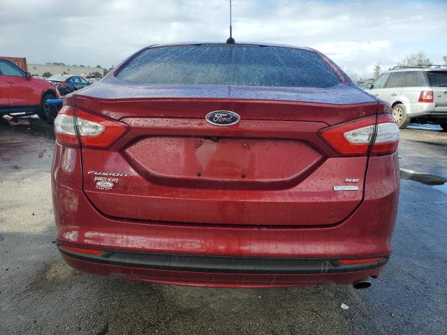  FORD FUSION 2016 Czerwony