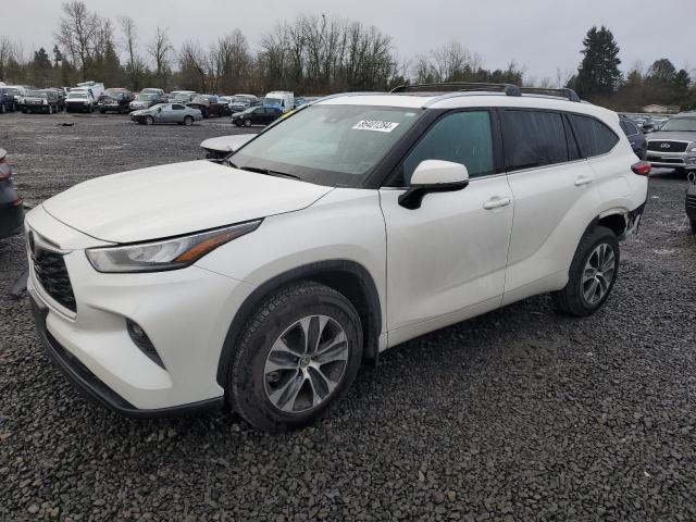  TOYOTA HIGHLANDER 2020 Белы
