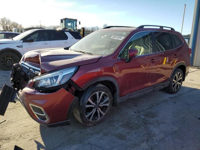  SUBARU FORESTER 2019 Czerwony