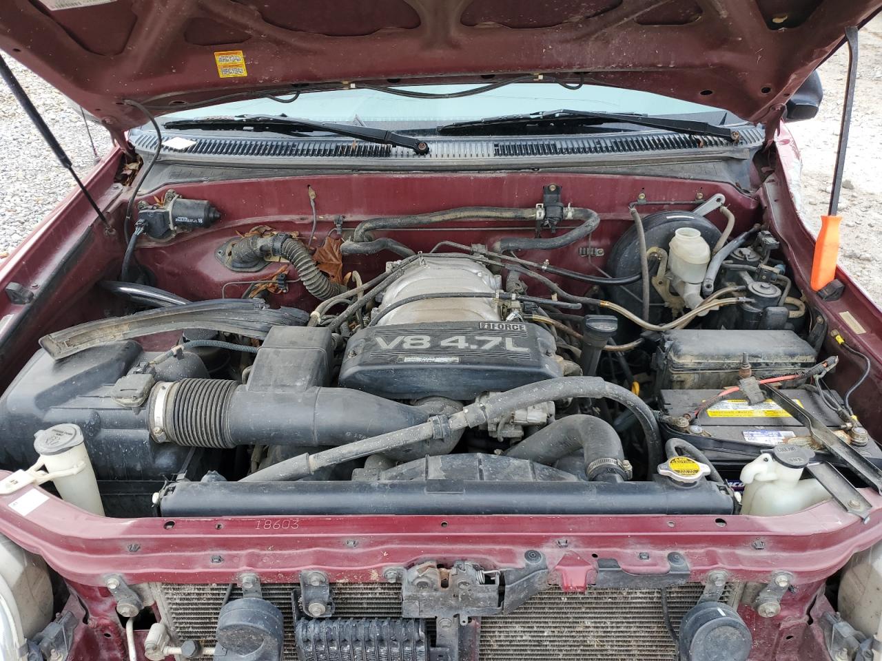 2001 Toyota Tundra Access Cab VIN: 5TBRT34171S186291 Lot: 84455574