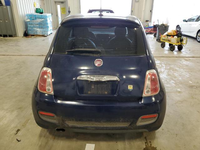  FIAT 500 2012 Синий