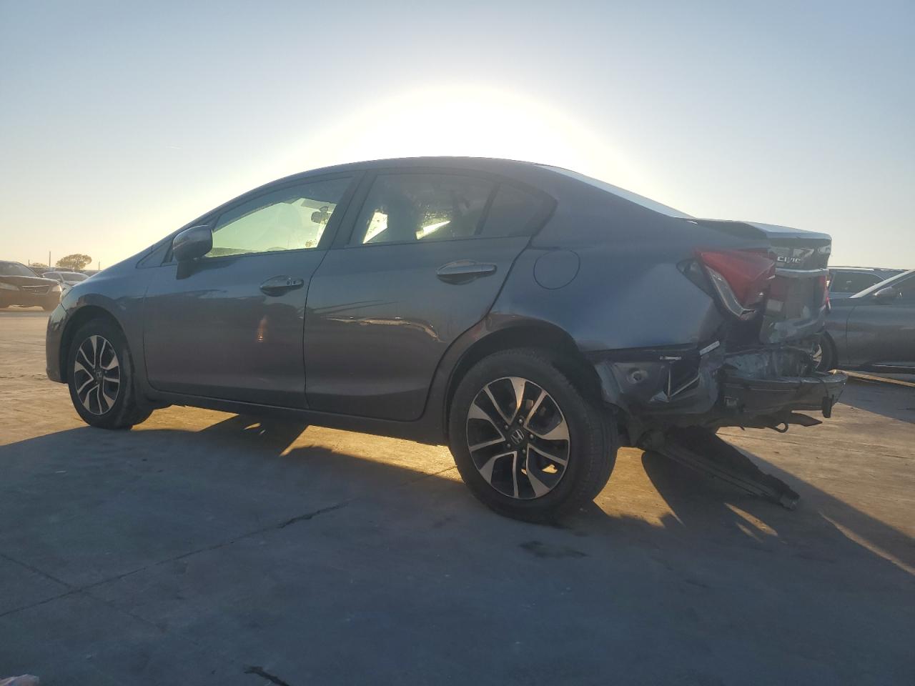 VIN 19XFB2F89EE245195 2014 HONDA CIVIC no.2