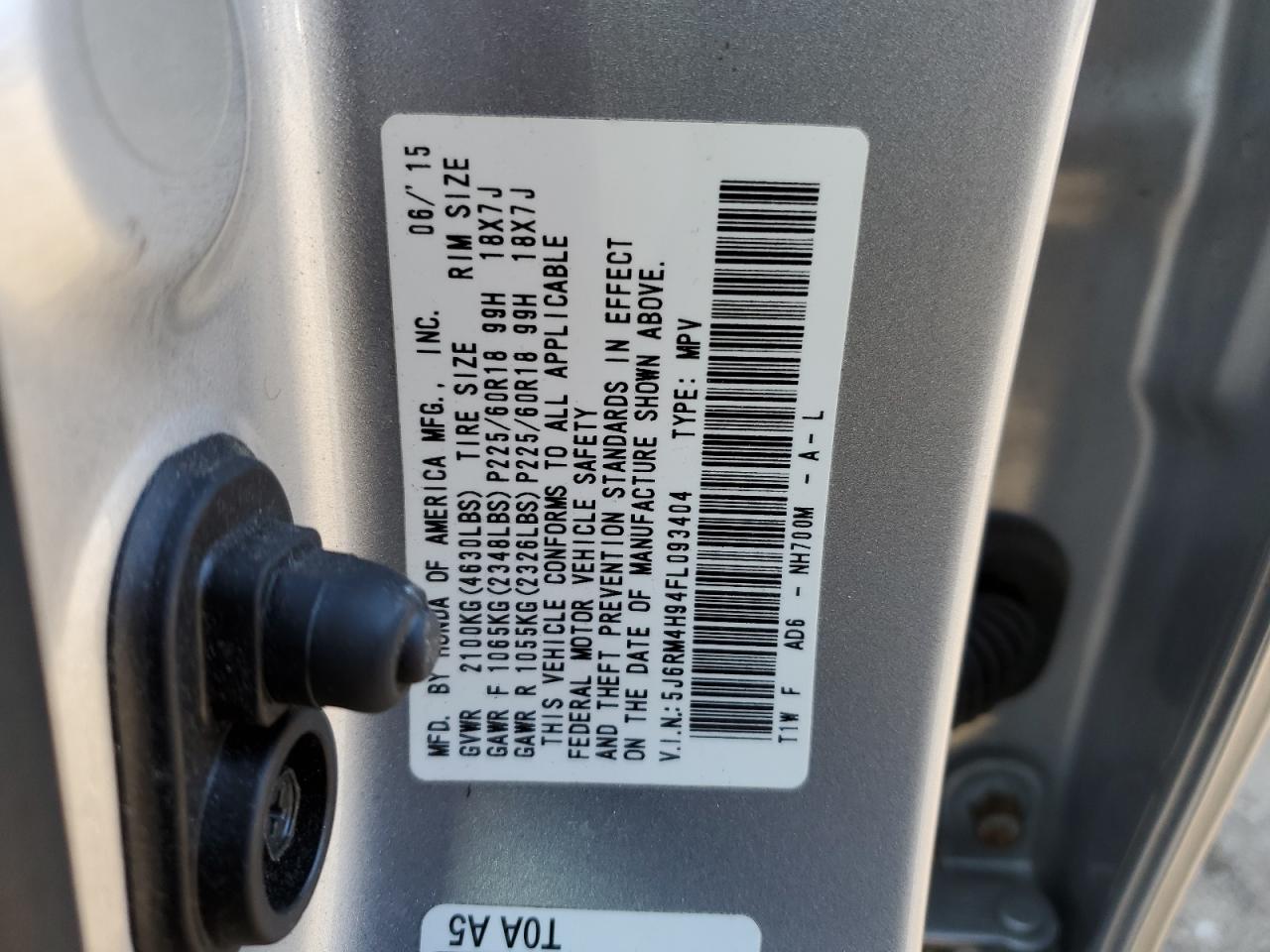2015 Honda CR-V - Image 15