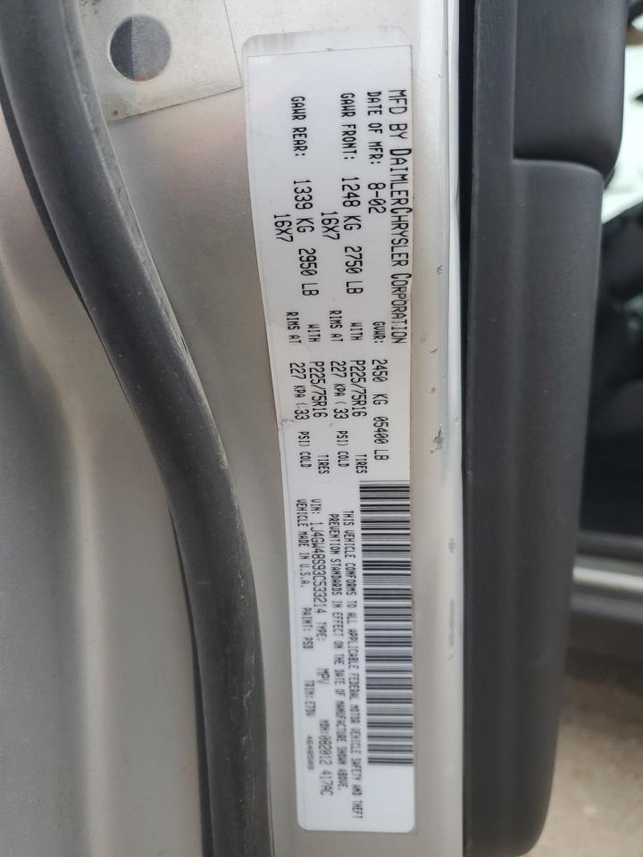 2008 Jeep Grand Cherokee Laredo VIN: 1J4GW48S93C533214 Lot: 62071305