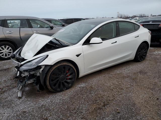  TESLA MODEL 3 2022 White