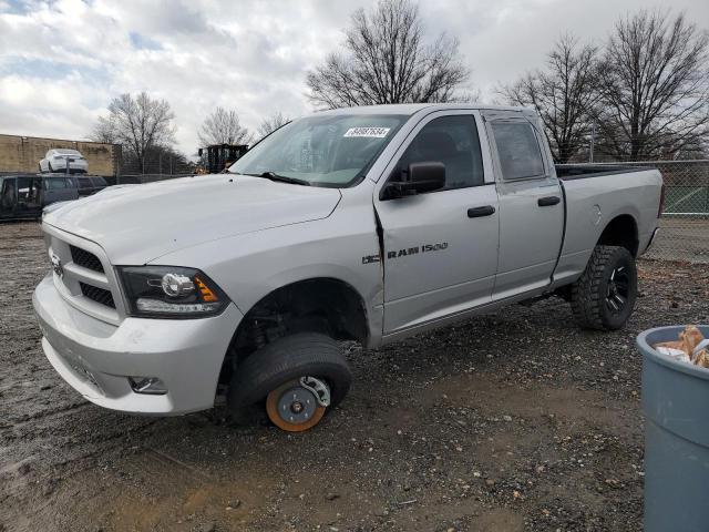  DODGE RAM 1500 2012 Серебристый