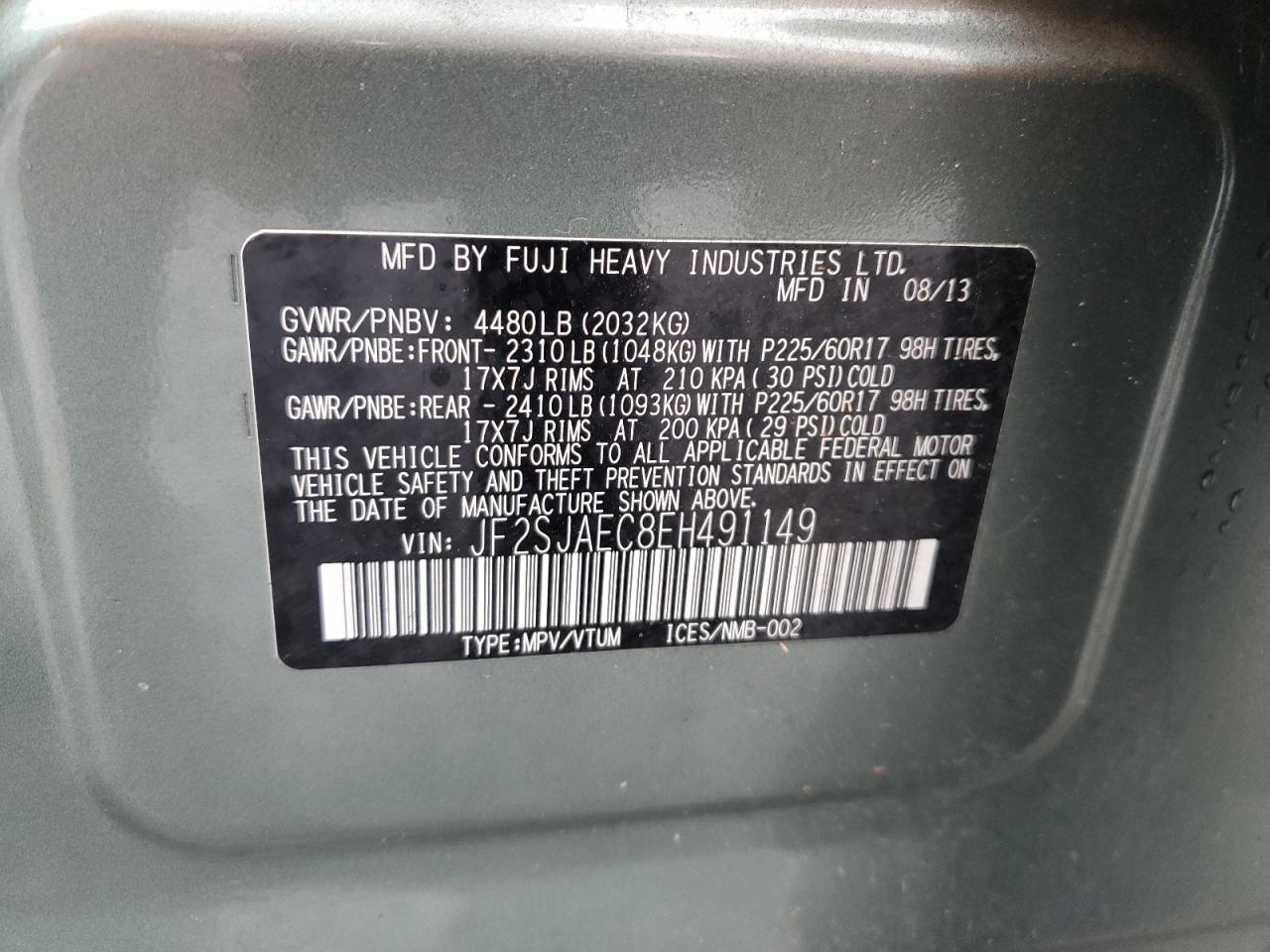2014 Subaru Forester - Image 14