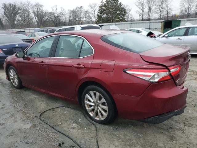  TOYOTA CAMRY 2018 Czerwony