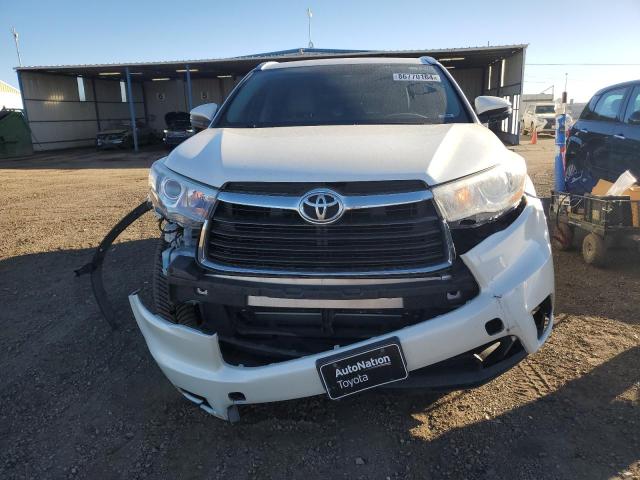  TOYOTA HIGHLANDER 2015 Белый