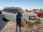 2023 Ford Bronco Sport Outer Banks იყიდება Andrews-ში, TX - Front End