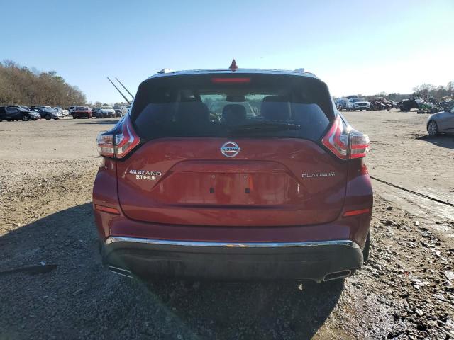  NISSAN MURANO 2017 Red