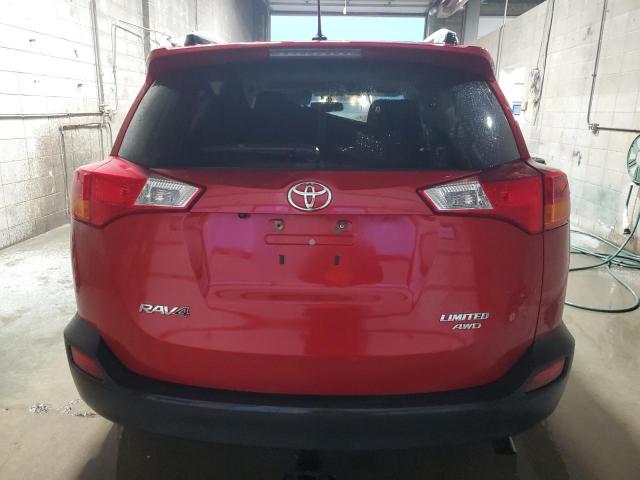  TOYOTA RAV4 2013 Красный