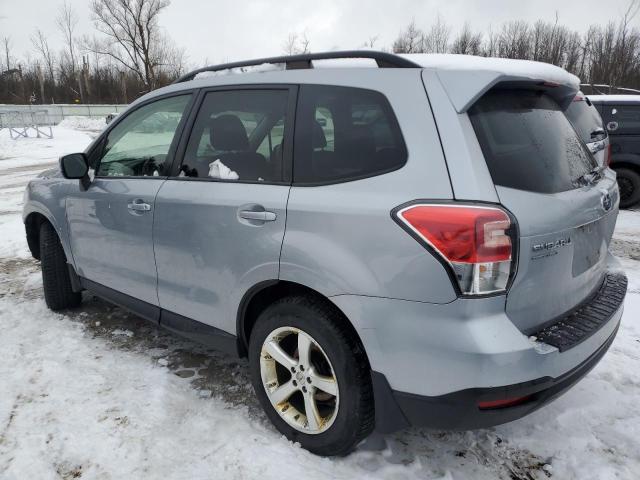  SUBARU FORESTER 2017 Серебристый