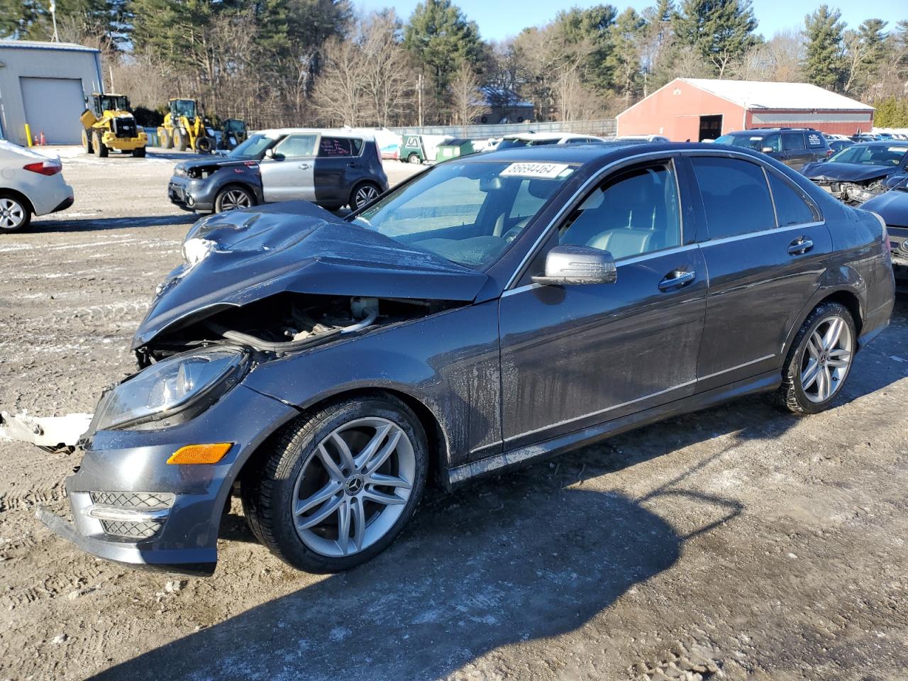 VIN WDDGF8AB4DR276507 2013 MERCEDES-BENZ C-CLASS no.1