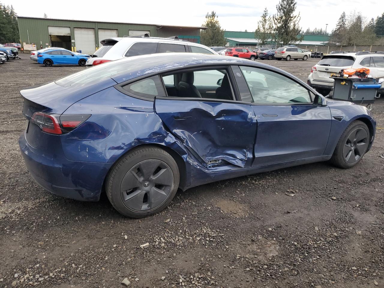 VIN 5YJ3E1EA7PF610110 2023 TESLA MODEL 3 no.3