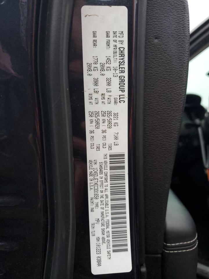 2014 Dodge Durango Citadel VIN: 1C4SDJETXEC331650 Lot: 83082864