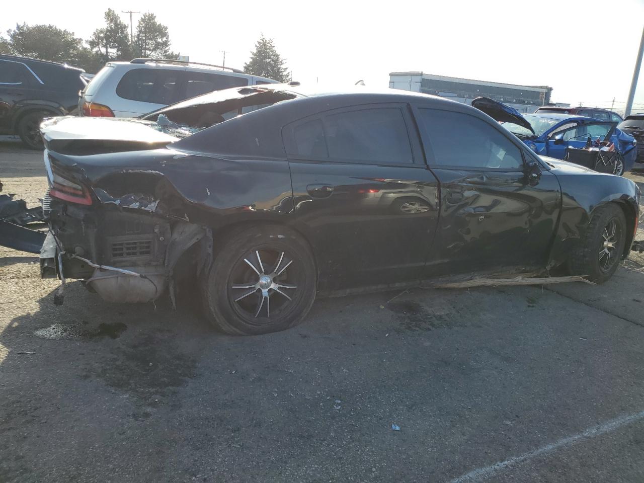 VIN 2C3CDXBG0FH776206 2015 DODGE CHARGER no.3