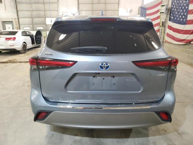  TOYOTA HIGHLANDER 2021 Granatowy