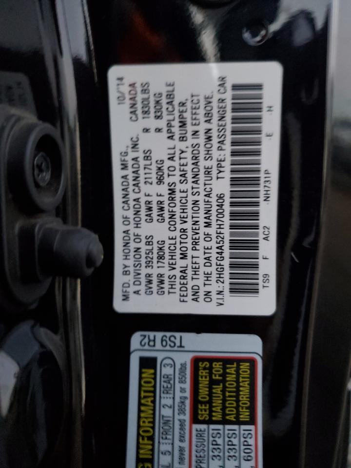 2015 Honda Civic - Image 12