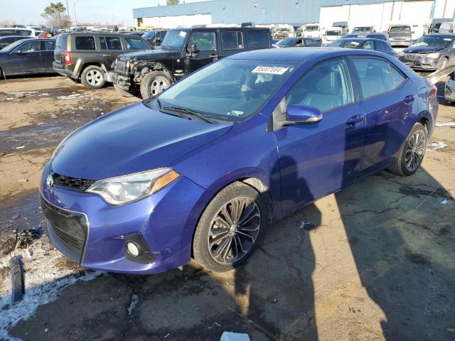  TOYOTA COROLLA 2015 Blue