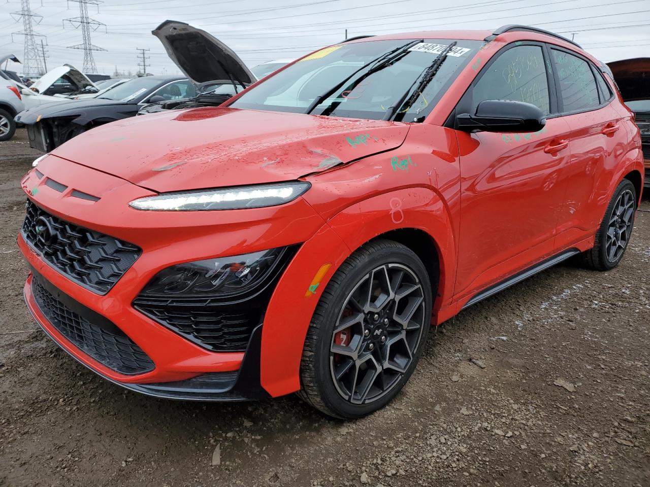 2023 Hyundai Kona N Base VIN: KM8KH3AC9PU007491 Lot: 84870994