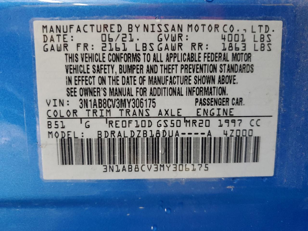 2021 Nissan Sentra - Image 12