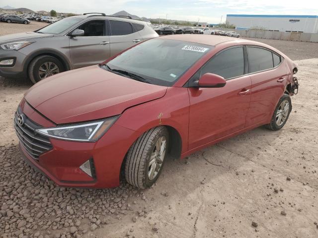  HYUNDAI ELANTRA 2019 Червоний